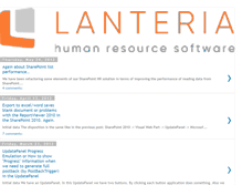 Tablet Screenshot of blog.lanteria.com